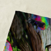 Willkommen Zuhause Beach Family Pilze und Feen wer Strandtuch (Beispiel)