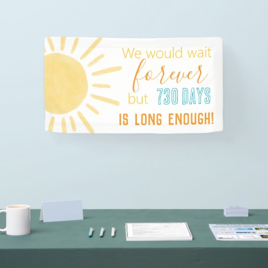 Willkommen Zuhause Days weg Banner (Messe)