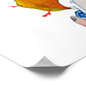 Willkommen Zuhause Honigbär Poster (Ecke)