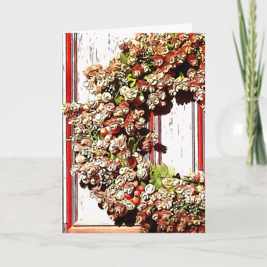 Willkommen-Zuhause Karte (Vorderseite)