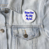 Willkommen Zuhause Mein Soldat, mein Held Button (Beispiel)
