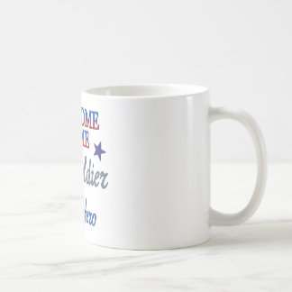 Willkommen Zuhause Mein Soldat, mein Held Kaffeetasse