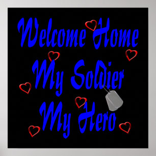Willkommen Zuhause Mein Soldat, mein Held Poster