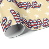 Willkommen Zuhause Militär * wählen Sie Hintergrun Geschenkpapier (Rolleneckpunkt)