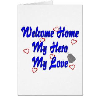 Willkommen Zuhause my Hero meine Liebe