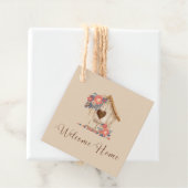 Willkommen Zuhause Realtor Herzlichen Glückwunsch Geschenkanhänger (Beispiel)