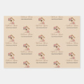 Willkommen Zuhause Realtor Herzlichen Glückwunsch Geschenkpapier Set (Vorderseite)