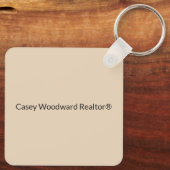 Willkommen Zuhause Realtor Herzlichen Glückwunsch Schlüsselanhänger (Rückseite)