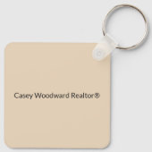 Willkommen Zuhause Realtor Herzlichen Glückwunsch Schlüsselanhänger (Rückseite)