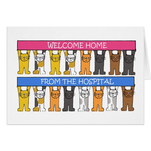 Willkommen Zuhause von Hospital Cartoon Cats (Vorderseite (Horizontal))