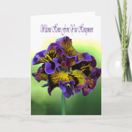 Willkommen Zuhause von Ihrer Flitterwoche Karte