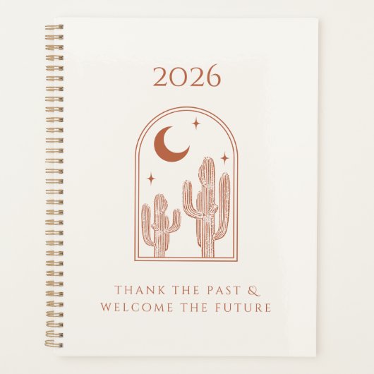 Willkommen Zukunft - 2026 Western Planner Planer (Vorderseite)
