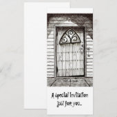 Willkommen zum Abendessen Einladung (Vorne/Hinten)