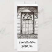 Willkommen zum Abendessen Einladung (Vorderseite)