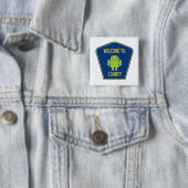 Willkommen zum androiden Landkreis (Wanze Droid Button (Beispiel)