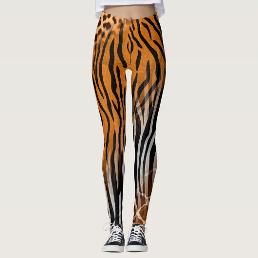 Willkommen zum Dschungel Leggings (Vorderseite)