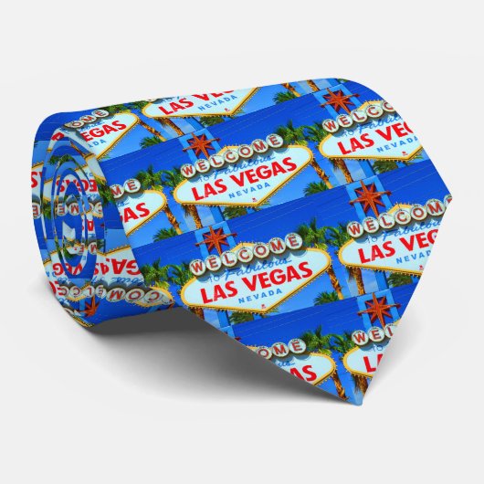 Willkommen zum Geschenk der Las- Krawatte (Gerollt)