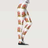 Willkommen zum Landkreis angemessen - Karneval Leggings (Rechts)