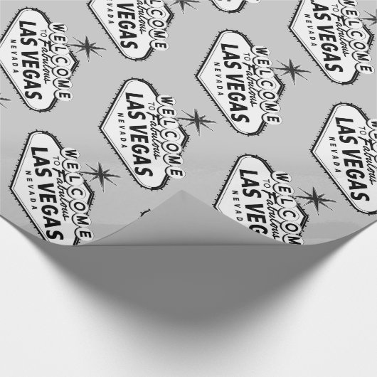 Willkommen zum Las Geschenkpapier (Ecke)