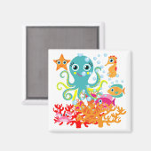 Willkommen zum Ozean Magnet (Vorderseite/Rückseite)