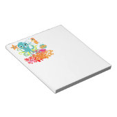 Willkommen zum Ozean Notizblock (angewinkelt)