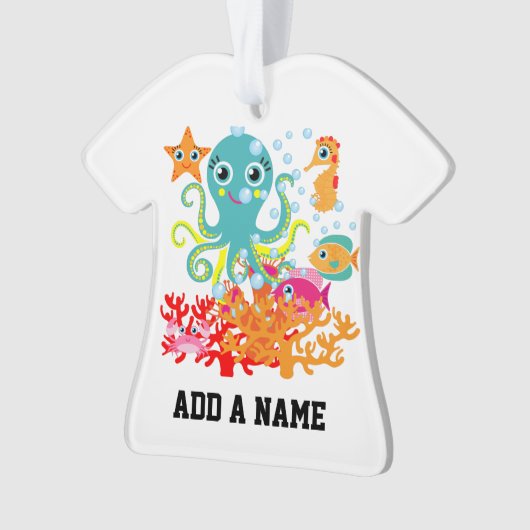 Willkommen zum Ozean Ornament (Vorderseite)