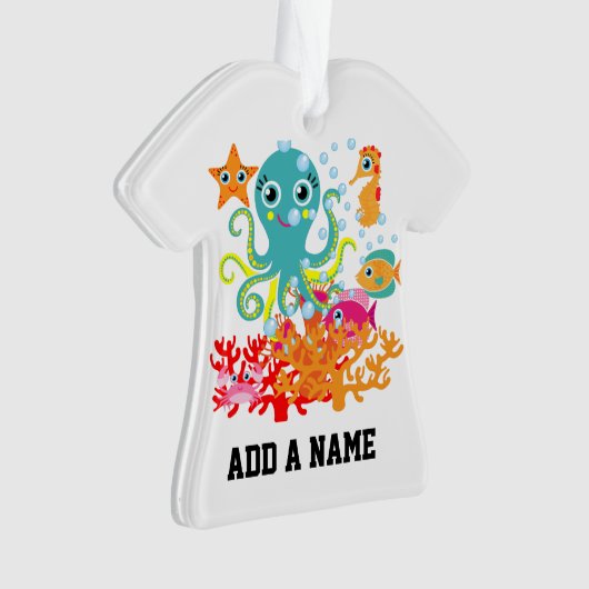 Willkommen zum Ozean Ornament (Vorderseite)