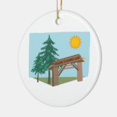 Willkommen zum Sommer-Lager! Keramikornament (Links)