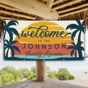 Willkommen zum Treffen der Vintage-Familie am Stra Banner