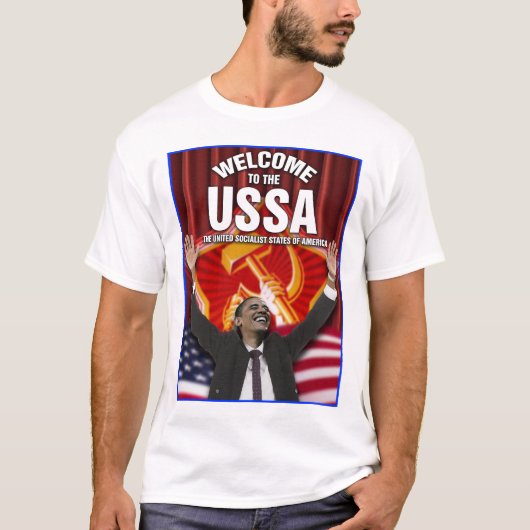 Willkommen zum USSA T-Shirt (Vorderseite)