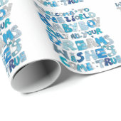 Willkommen zum WeltBaby Geschenkpapier (Rolleneckpunkt)