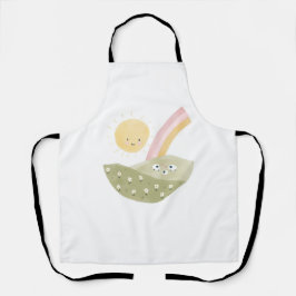 Willkommen zur Baby Shower der Herde Schürze