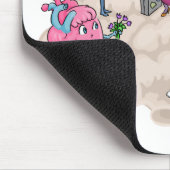 Willkommen zur Bauchhöhle! Mousepad (Ecke)