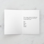 Willkommen zur Familien-Party Einladung (Innenseite)