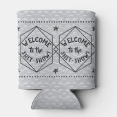 Willkommen zur *hit Show! Funny Chaos Spaß Dosenkühler (Rückseite)