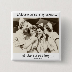 Willkommen zur Krankenpflege-Schule - lassen Sie Button