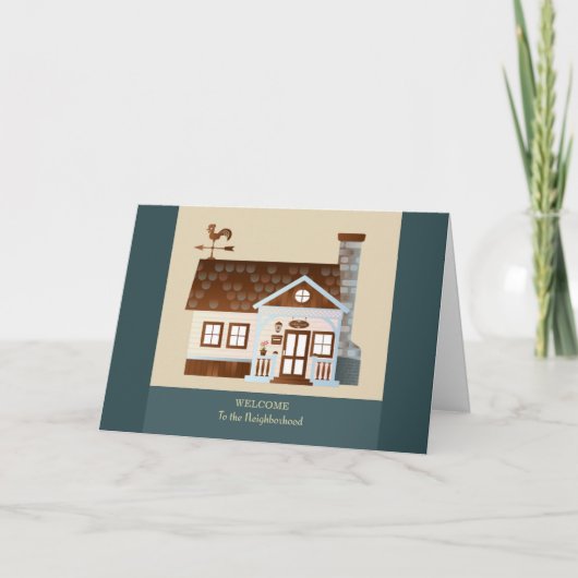Willkommen zur Nachbarschaft Karte (Vorderseite)