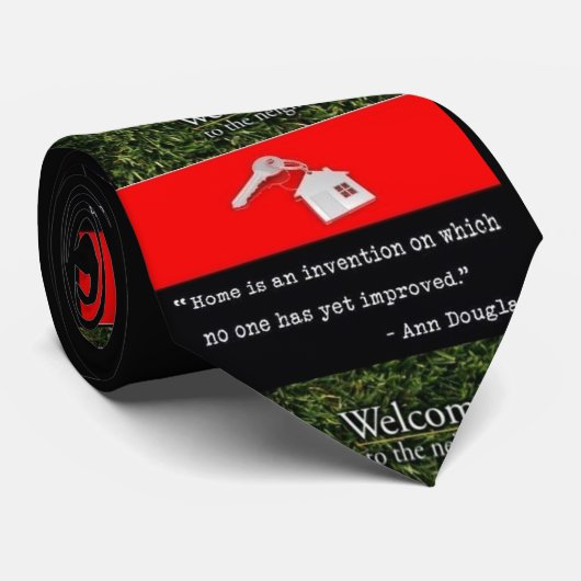 Willkommen zur Nachbarschaft Krawatte (Gerollt)