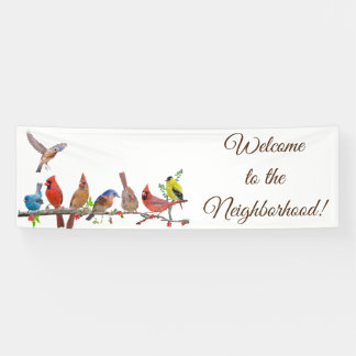 Willkommen zur Nachbarschafts-Fahne Banner
