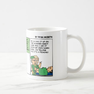 Willkommen zur Radiologie Kaffeetasse