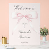 Willkommen zur Taufe Acrylschild (Hochzeit)