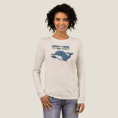 Willkommen zur Wal-Party Tri-Blend Shirt (Volle Vorderseite)