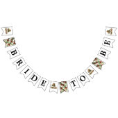 Willkommen zur Weihnachts-Braut- Shower-Teeparty Wimpelkette (Alle)