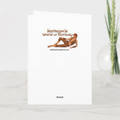 Willkommen zur Welt Karte (Rückseite)