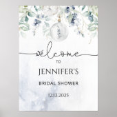 Willkommen zur Winter-Brautparty Poster (Vorne)