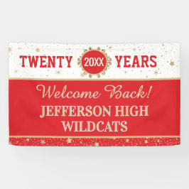 Willkommen zurück! 20. Klassentreffen Banner