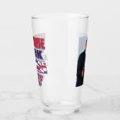 Willkommen zurück Amerika Trump 45 47 Glas (Links)