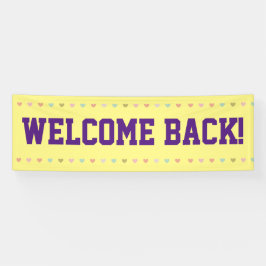 Willkommen zurück - Banner wieder öffnen