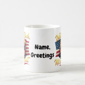 Willkommen zurück, Herr Präsident 2024 Feiern Sie Kaffeetasse (Mittel)