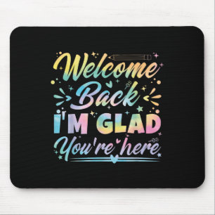 Willkommen zurück, ich bin froh, dass Sie hier sin Mousepad